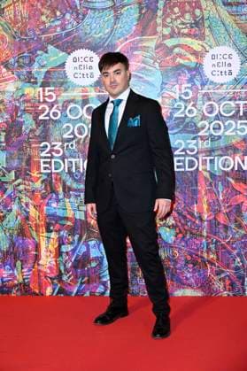 20th Edition of Rome Film Fest Red Carpet of the movie -Squali- Auditorium Conciliazione - Rome, Italy Daniele Barbiero 20th Edition of Rome Film Fest Red Carpet of the movie -Squali- Auditorium Conciliazione - Rome, Italy 16th October 2025  Copyright: xMAXxMONTINGELLI SGPx