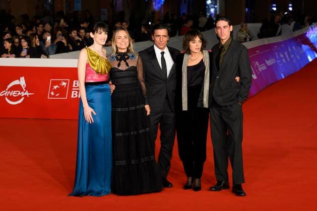 20th Edition of Rome Film Fest Red Carpet of the movie -Breve storia d™amore Auditorium Parco della Musica - Rome, Italy Pilar Fogliati;Ludovica Rampoldi;Adriano Giannini;Valeria Golino;Andrea Carpenzano 20th Edition of Rome Film Fest Red Carpet of the movie -Breve storia d™amore Auditorium Parco della Musica - Rome, Italy 16th October 2025  Copyright: xAlfonsoxCatalano SGPx