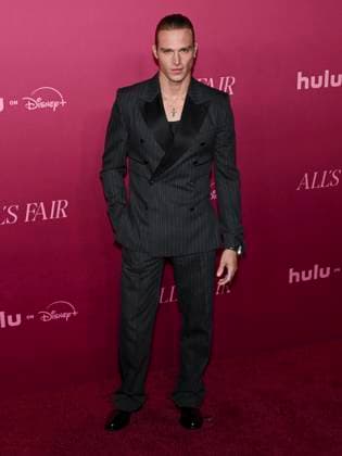 October 16, 2025, West Hollywood, California, USA: American model and actor MATTHEW NOSZKA attends the World Premiere Of Hulu s All s Fair West Hollywood USA - ZUMAb173 20251016_aap_b173_010 Copyright: xBillyxBennightx