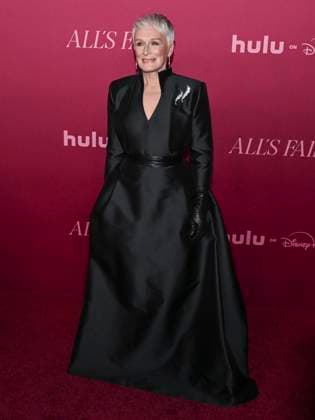 October 16, 2025, West Hollywood, California, USA: American actress with a career spanning over five decades across film, television, and Broadway GLENN CLOSE attends the World Premiere Of Hulu s All s Fair West Hollywood USA - ZUMAb173 20251016_aap_b173_013 Copyright: xBillyxBennightx