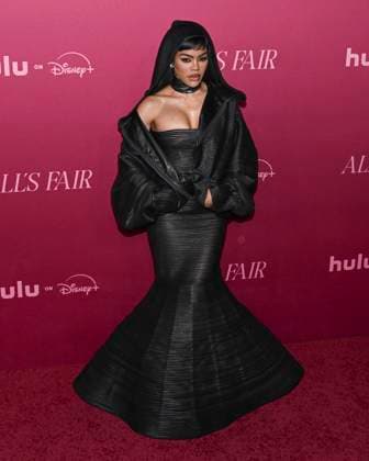 October 16, 2025, West Hollywood, California, USA: American singer, songwriter, actress, model, dancer, choreographer, and music video director TEYANA TAYLOR attends the World Premiere Of Hulu s All s Fair West Hollywood USA - ZUMAb173 20251016_aap_b173_019 Copyright: xBillyxBennightx