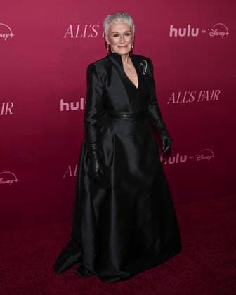 October 16, 2025, West Hollywood, California, USA: American actress with a career spanning over five decades across film, television, and Broadway GLENN CLOSE attends the World Premiere Of Hulu s All s Fair West Hollywood USA - ZUMAb173 20251016_aap_b173_023 Copyright: xBillyxBennightx