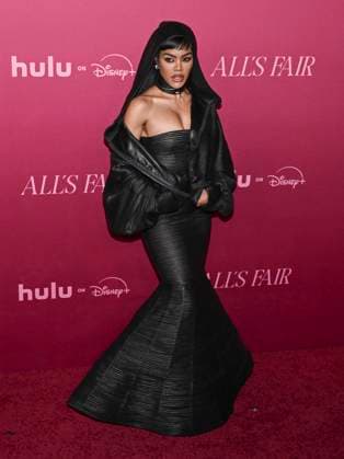 October 16, 2025, West Hollywood, California, USA: American singer, songwriter, actress, model, dancer, choreographer, and music video director TEYANA TAYLOR attends the World Premiere Of Hulu s All s Fair West Hollywood USA - ZUMAb173 20251016_aap_b173_027 Copyright: xBillyxBennightx