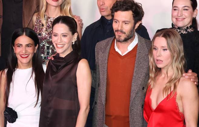 Nobody Wants This Season 2 Premiere Event, Los Angeles, California, USA - 16 Oct 2025 Jenni Konner, Jackie Tohn, Adam Brody and Kristen Bell at the premiere of Netflix s Nobody Wants This Season 2 held at the Egyptian Theatre in Hollywood, USA on October 16, 2025., Credit:Lumeimages.com Avalon USA, California, Los Angeles, Hollywood, CA, USA Copyright: xLumeimages.comx xAvalonx 1046068203