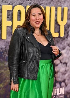 Michelle Elman attends Rental Family Premiere during the BFI London Film Festival, at the Southbank Centre, Royal Festival Hall in London, England. UK. Thursday 16th October 2025 Copyright: xJamesxWarrenx LFF- RENTAL FAMILY-52