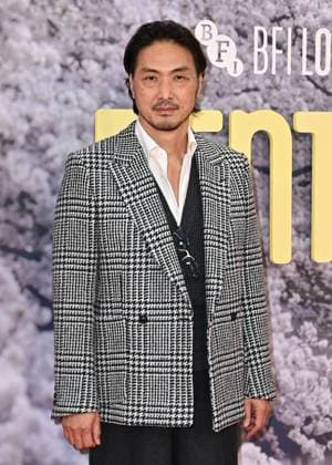 Takehiro Hira attends Rental Family Premiere during the BFI London Film Festival, at the Southbank Centre, Royal Festival Hall in London, England. UK. Thursday 16th October 2025 Copyright: xJamesxWarrenx LFF- RENTAL FAMILY-36