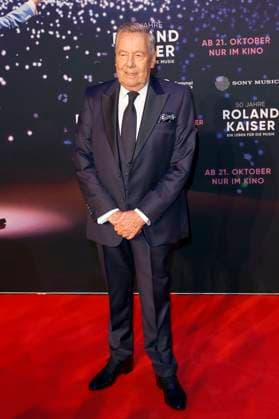 Roland Kaiser at the premiere of the documentary 50 Years of Roland Kaiser A Life for Music at Cineplex Münster Münster, 16 10 2025 Foto:xT.xSchröerx xFuturexImagex kaiser_5002