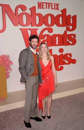 Nobody Wants This Season 2 Premiere - Los Angeles, USA LOS ANGELES, USA. October 16, 2025: Adam Brody & Kristen Bell at the season 2 premiere for Nobody Wants This at the Egyptian Theatre. Los Angeles CA USA  Copyright: xPaulxSmith Featureflashx