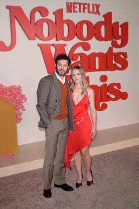 Nobody Wants This Season 2 Premiere - Los Angeles, USA LOS ANGELES, USA. October 16, 2025: Adam Brody & Kristen Bell at the season 2 premiere for Nobody Wants This at the Egyptian Theatre. Los Angeles CA USA  Copyright: xPaulxSmith Featureflashx