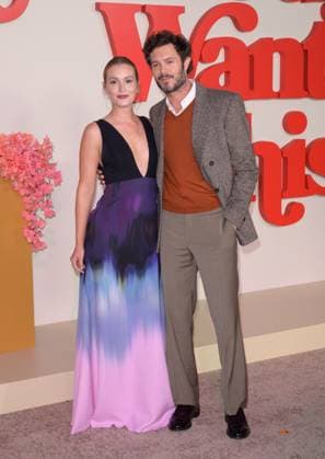 Nobody Wants This Season 2 Premiere - Los Angeles, USA LOS ANGELES, USA. October 16, 2025: Leighton Meester & Adam Brody at the season 2 premiere for Nobody Wants This at the Egyptian Theatre. Los Angeles CA USA  Copyright: xPaulxSmith Featureflashx