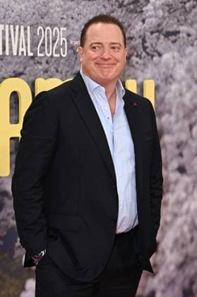 Brendan Fraser attends Rental Family Premiere during the BFI London Film Festival, at the Southbank Centre, Royal Festival Hall in London, England. UK. Thursday 16th October 2025 Copyright: xJamesxWarrenx LFF- RENTAL FAMILY-16