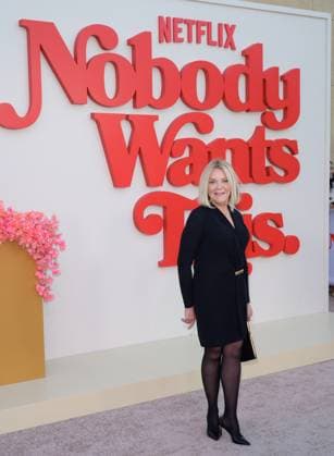 Nobody Wants This Season 2 Premiere - Los Angeles, USA LOS ANGELES, USA. October 16, 2025: Stephanie Faracy at the season 2 premiere for Nobody Wants This at the Egyptian Theatre. Los Angeles CA USA  Copyright: xPaulxSmith Featureflashx