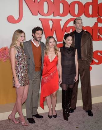 Nobody Wants This Season 2 Premiere - Los Angeles, USA LOS ANGELES, USA. October 16, 2025: Justine Lupe, Adam Brody, Kristen Bell, Jackie Tohn & Timothy Simons at the season 2 premiere for Nobody Wants This at the Egyptian Theatre. Los Angeles CA USA  Copyright: xPaulxSmith Featureflashx