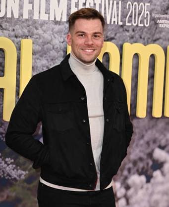 Joel Wood attends Rental Family Premiere during the BFI London Film Festival, at the Southbank Centre, Royal Festival Hall in London, England. UK. Thursday 16th October 2025 Copyright: xJamesxWarrenx LFF- RENTAL FAMILY-59