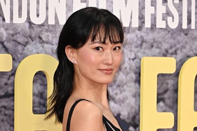 Mari Yamamoto attends Rental Family Premiere during the BFI London Film Festival, at the Southbank Centre, Royal Festival Hall in London, England. UK. Thursday 16th October 2025 Copyright: xJamesxWarrenx LFF- RENTAL FAMILY-7