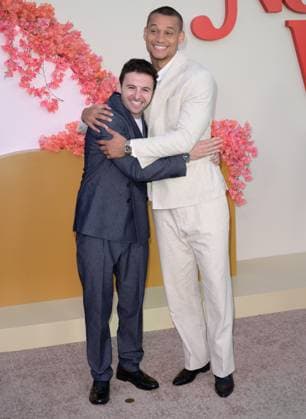 Nobody Wants This Season 2 Premiere - Los Angeles, USA LOS ANGELES, USA. October 16, 2025: Seth Zane & Tyriq Withers at the season 2 premiere for Nobody Wants This at the Egyptian Theatre. Los Angeles CA USA  Copyright: xPaulxSmith Featureflashx