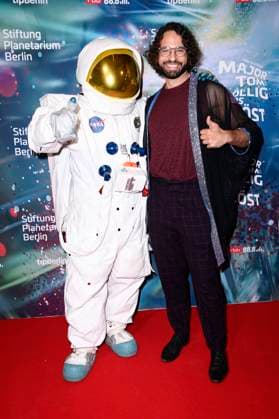 Bastian Castillo at the world premiere of the 360° fulldome show by Peter Schillings Major Tom completely detached at the Zeiss Großplanetarium Berlin, 16 10 2025 Foto:xN.xKubelkax xFuturexImagex tom_5017