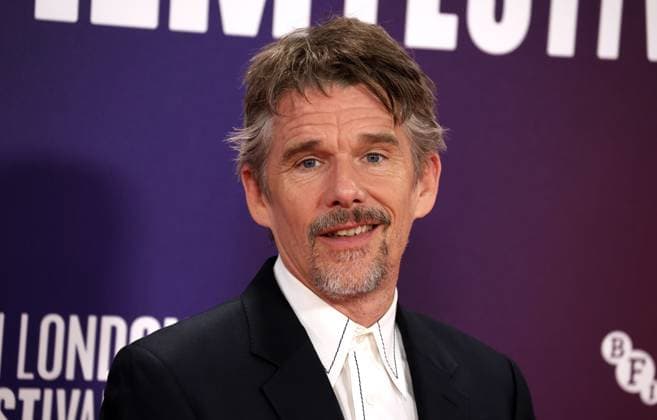 Blue Moon UK premiere Ethan Hawke at the screening of Blue Moon at The 69th BFI London Film, London, England. London Royal Festival Hall UK Copyright: xFredxDuvalx