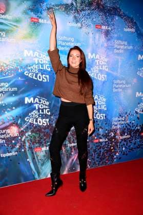 Kerstin Merlin at the world premiere of the 360° fulldome show by Peter Schillings Major Tom completely detached at the Zeiss Großplanetarium Berlin, 16 10 2025 Foto:xN.xKubelkax xFuturexImagex tom_5075