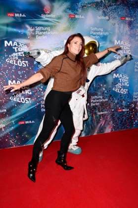 Kerstin Merlin at the world premiere of the 360° fulldome show by Peter Schillings Major Tom completely detached at the Zeiss Großplanetarium Berlin, 16 10 2025 Foto:xN.xKubelkax xFuturexImagex tom_5078