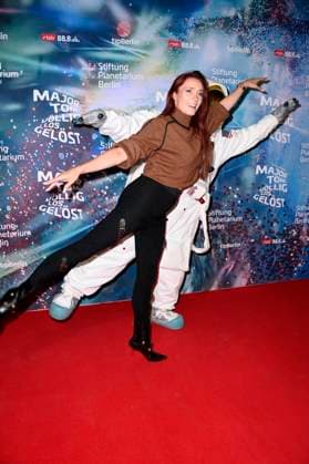 Kerstin Merlin at the world premiere of the 360° fulldome show by Peter Schillings Major Tom completely detached at the Zeiss Großplanetarium Berlin, 16 10 2025 Foto:xN.xKubelkax xFuturexImagex tom_5079