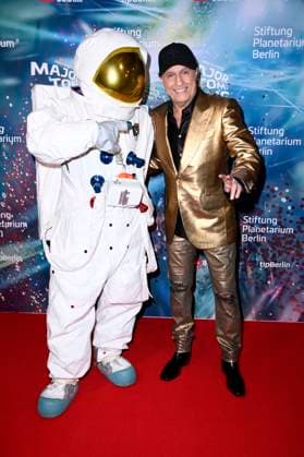 Peter Schilling at the world premiere of the 360° fulldome show of Peter Schillings Major Tom completely detached at the Zeiss Großplanetarium Berlin, 16 10 2025 Foto:xN.xKubelkax xFuturexImagex tom_5130