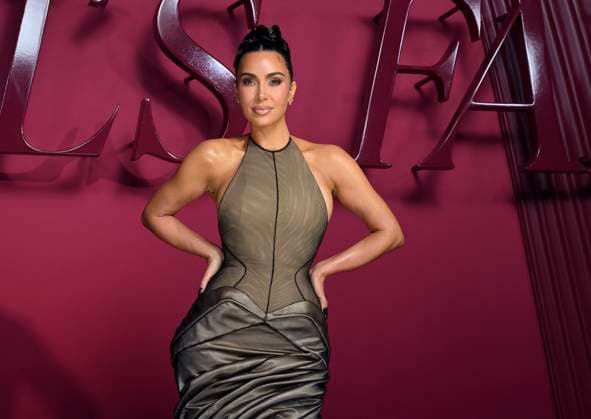 Cast member Kim Kardashian attends the world premiere of the Hulu original TV Series All s Fair at the DGA Theater in Los Angeles on Thursday, October 16, 2025. Storyline: Follows a successful divorce lawyer and the owner of an all-female law firm in Los Angeles.  LAP2025101607 JIMxRUYMEN