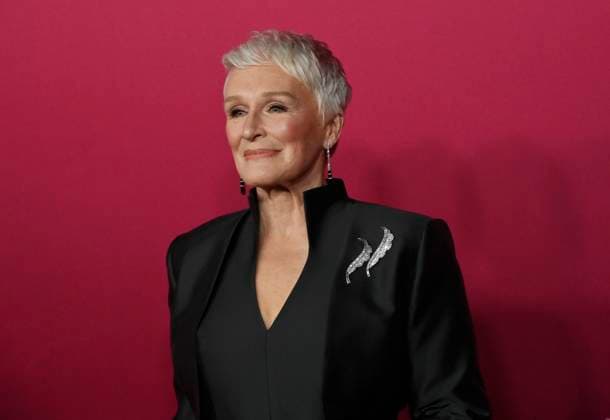 Cast member Glenn Close attends the world premiere of the Hulu original TV Series All s Fair at the DGA Theater in Los Angeles on Thursday, October 16, 2025. Storyline: Follows a successful divorce lawyer and the owner of an all-female law firm in Los Angeles.  LAP2025101636 JIMxRUYMEN