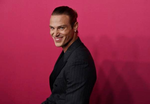 Cast member Matthew Noszka attends the world premiere of the Hulu original TV Series All s Fair at the DGA Theater in Los Angeles on Thursday, October 16, 2025. Storyline: Follows a successful divorce lawyer and the owner of an all-female law firm in Los Angeles.  LAP2025101658 JIMxRUYMEN