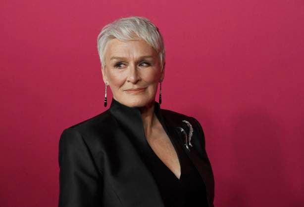 Cast member Glenn Close attends the world premiere of the Hulu original TV Series All s Fair at the DGA Theater in Los Angeles on Thursday, October 16, 2025. Storyline: Follows a successful divorce lawyer and the owner of an all-female law firm in Los Angeles.  LAP2025101626 JIMxRUYMEN