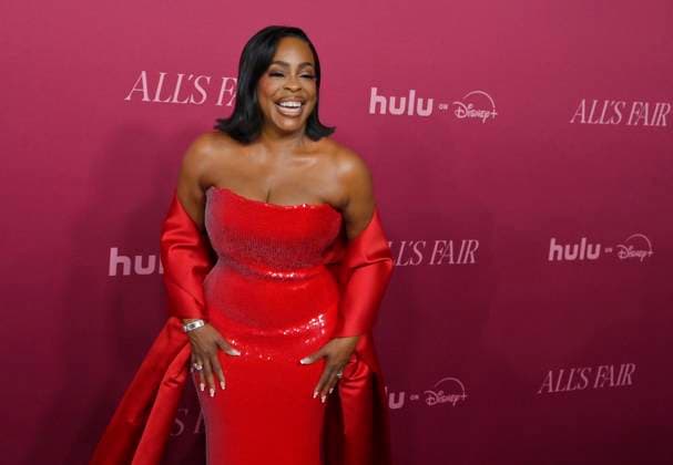 Cast member Niecy Nash attends the world premiere of the Hulu original TV Series All s Fair at the DGA Theater in Los Angeles on Thursday, October 16, 2025. Storyline: Follows a successful divorce lawyer and the owner of an all-female law firm in Los Angeles.  LAP2025101641 JIMxRUYMEN