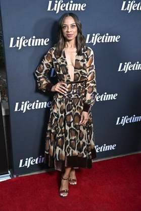Nischelle Turner at the premiere of the Lifetime movie Taken at a Truck Stop A Black Girl Missing at the Garland Theatre Los Angeles, 16 10 2025 Foto:xD.xStarbuckx xFuturexImagex taken_5020