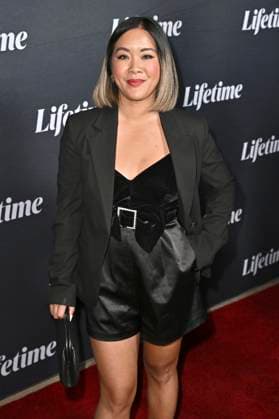 Kat Kou at the premiere of the Lifetime movie Taken at a Truck Stop A Black Girl Missing at the Garland Theatre Los Angeles, 16 10 2025 Foto:xD.xStarbuckx xFuturexImagex taken_5030