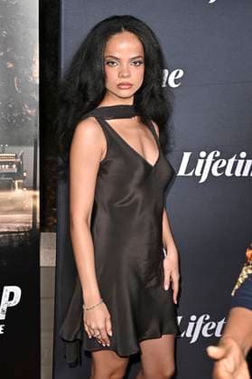 Sierra Sidwell at the premiere of the Lifetime movie Taken at a Truck Stop A Black Girl Missing at the Garland Theatre Los Angeles, 16 10 2025 Foto:xD.xStarbuckx xFuturexImagex taken_5043