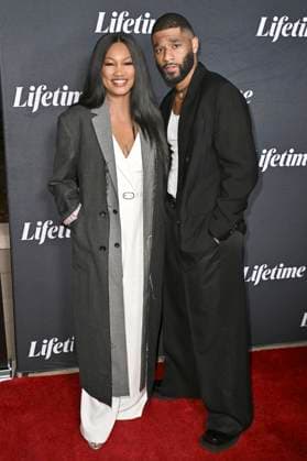 Garcelle Beauvais and Mark J P Hood at the premiere of the Lifetime movie Taken at a Truck Stop A Black Girl Missing at the Garland Theatre Los Angeles, 16 10 2025 Foto:xD.xStarbuckx xFuturexImagex taken_5050