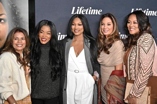 Lisa Vidal, Golden Brooks, Garcelle Beauvais, Alex Meneses and Lela Rochon at the premiere of the Lifetime movie Taken at a Truck Stop A Black Girl Missing at the Garland Theatre Los Angeles, 16 10 2025 Foto:xD.xStarbuckx xFuturexImagex taken_5052