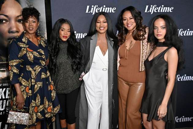 Marci T House, Golden Brooks, Garcelle Beauvais, Lela Rochon and Sierra Sidwell at the premiere of the Lifetime movie Taken at a Truck Stop A Black Girl Missing at the Garland Theatre Los Angeles, 16 10 2025 Foto:xD.xStarbuckx xFuturexImagex taken_5054