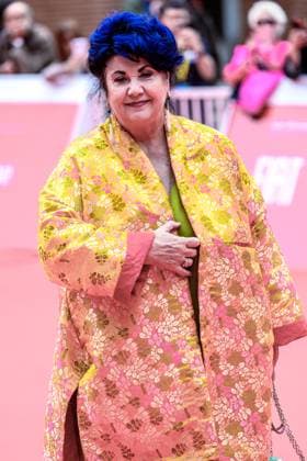 Marisa Laurito attends the Le Mille Luci di Antonello Falqui red carpet during the 20th Rome Film Festival at Auditorium Parco della Musica in Rome (Italy), October 17, 2025. andreaxstaccioli