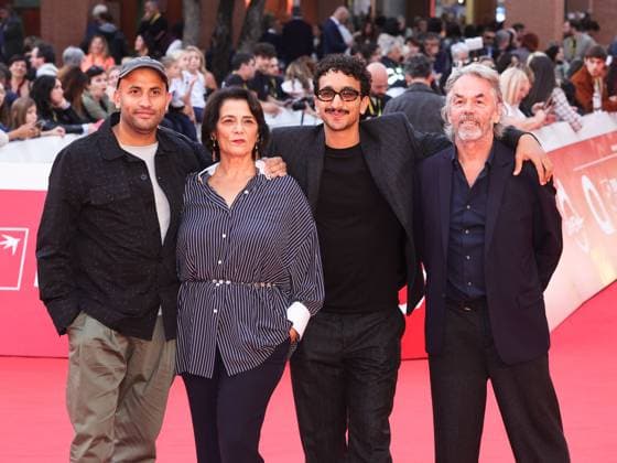 Roma Cinema Fest 2025, day 3, Photocall of the film La petit Cousine de Mehdi In the photo: Amine Adjina, Hiam Abbass, Younès Boucif, Nicolas Blanc  Copyright: xMarcoxProvvisonatox xipa-agency.netx xDxAvanzo Provvisionatox IPA_Agency_IPA66701900