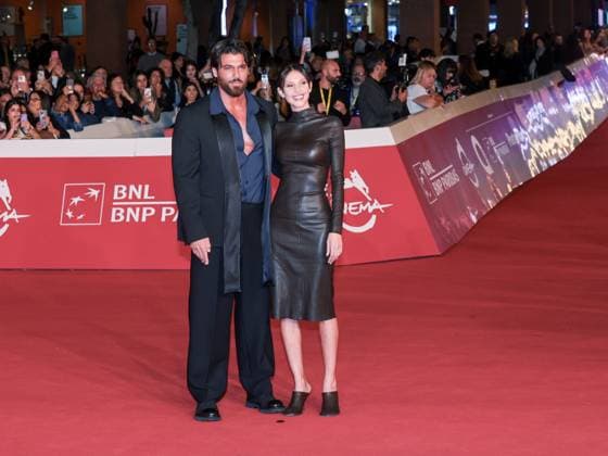 Roma Cinema Fest 2025, Evening 3, Red carpet of the film Sandokan. In the photo: Can Yaman with his girlfriend Sara Bluma.  Copyright: xMarcoxProvvisonatox xipa-agency.netx xDxAvanzo Provvisionatox IPA_Agency_IPA66704909