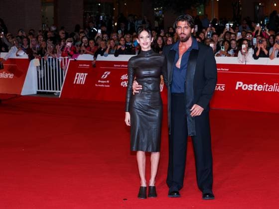 : Roma Cinema Fest 2025, Evening 3, Red carpet of the film Sandokan. In the photo: Can Yaman with his girlfriend Sara Bluma.  - ZUMAp169 20251017_zea_p169_835 Copyright: xMarcoxProvvisonatox
