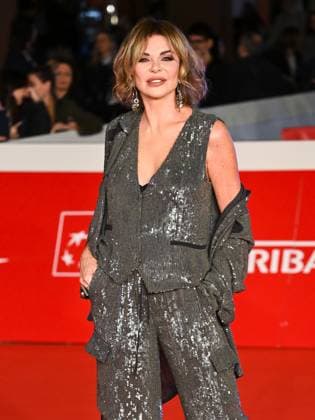 Rome Cinema Fest 2025, Evening 3, Red Carpet for the film Cinque Secondi. Pictured: Alba Parietti.  Copyright: xMaurizioxD Avanzox xipa-agency.netx xDxAvanzo Provvisionatox IPA_Agency_IPA66706736