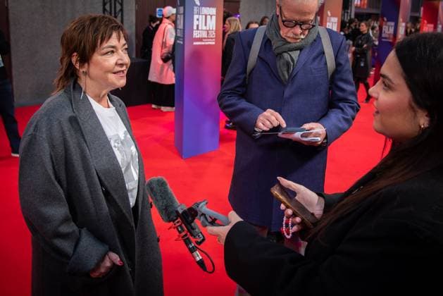 October 17, 2025, London, United Kingdom: Lynne Ramsay attends the Headline Gala screening of Die My Love during The 69th BFI London Film Festival at The Royal Festival Hall. London United Kingdom - ZUMAs197 20251017_aaa_s197_160 Copyright: xLoredanaxSangiulianox