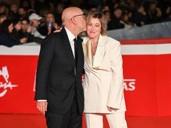Rome Cinema Fest 2025, Evening 3, Red Carpet for the film Cinque Secondi. Pictured: Valeria Bruni tedeschi, Paolo Virzi  Copyright: xMaurizioxD Avanzox xipa-agency.netx xDxAvanzo Provvisionatox IPA_Agency_IPA66708630
