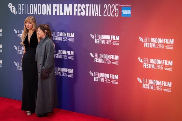 October 17, 2025, London, United Kingdom: Jennifer Lawrence and Lynne Ramsay attend the Headline Gala screening of Die My Love during The 69th BFI London Film Festival at The Royal Festival Hall. London United Kingdom - ZUMAs197 20251017_aaa_s197_180 Copyright: xLoredanaxSangiulianox