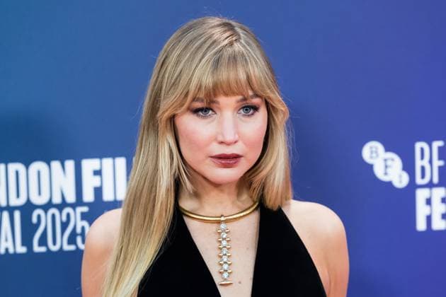 Die, My Love Gala at 69th BFI London Film Festival LONDON, UNITED KINGDOM - OCTOBER 17: Jennifer Lawrence attends the UK premiere of Die, My Love during the 69th BFI London Film Festival at the Royal Festival Hall in London, United Kingdom on October 17, 2025. Wiktor Szymanowicz Anadolu London United Kingdom. Editorial use only. Please get in touch for any other usage.  Copyright: x2025xAnadoluxWiktorxSzymanowiczx