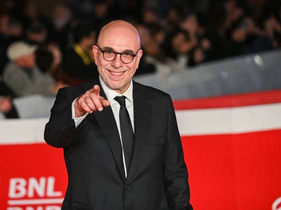 : Rome Cinema Fest 2025, Evening 3, Red Carpet for the film Cinque Secondi. Pictured: Paolo Virzé  - ZUMAp169 20251017_zea_p169_1085 Copyright: xMaurizioxD Avanzox