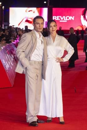 20th Rome Film Festival 2025 - Sandokan red carpet ROME, ITALY - OCTOBER 17: Ed Westwick and Amy Jackson attend the Sandokan red carpet during the 20th Rome Film Festival at Auditorium Parco Della Musica in Rome, Italy on October 17, 2025. Primo Barol Anadolu Rome World. Editorial use only. Please get in touch for any other usage.  Copyright: x2025xAnadoluxPrimoxBarolx