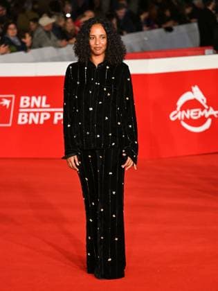 Rome Cinema Fest 2025, Evening 3, Red Carpet for the film Cinque Secondi. Pictured: Anna Lazzeri.  Copyright: xMaurizioxD Avanzox xipa-agency.netx xDxAvanzo Provvisionatox IPA_Agency_IPA66710892