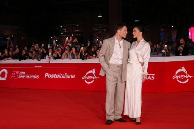 Sandokan red carpet, Rome Film Festival Italy - 17 Oct 2025 Ed Westwick, Amy Jackson during Sandokan red carpet, Rome Film Festival Italy - 17 Oct 2025, Credit:Maria Laura Antonelli Avalon Italy, Rome  Copyright: xMariaxLauraxAntonellix xAvalonx 1046172893